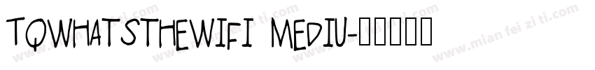 TQWhatstheWiFi Mediu字体转换